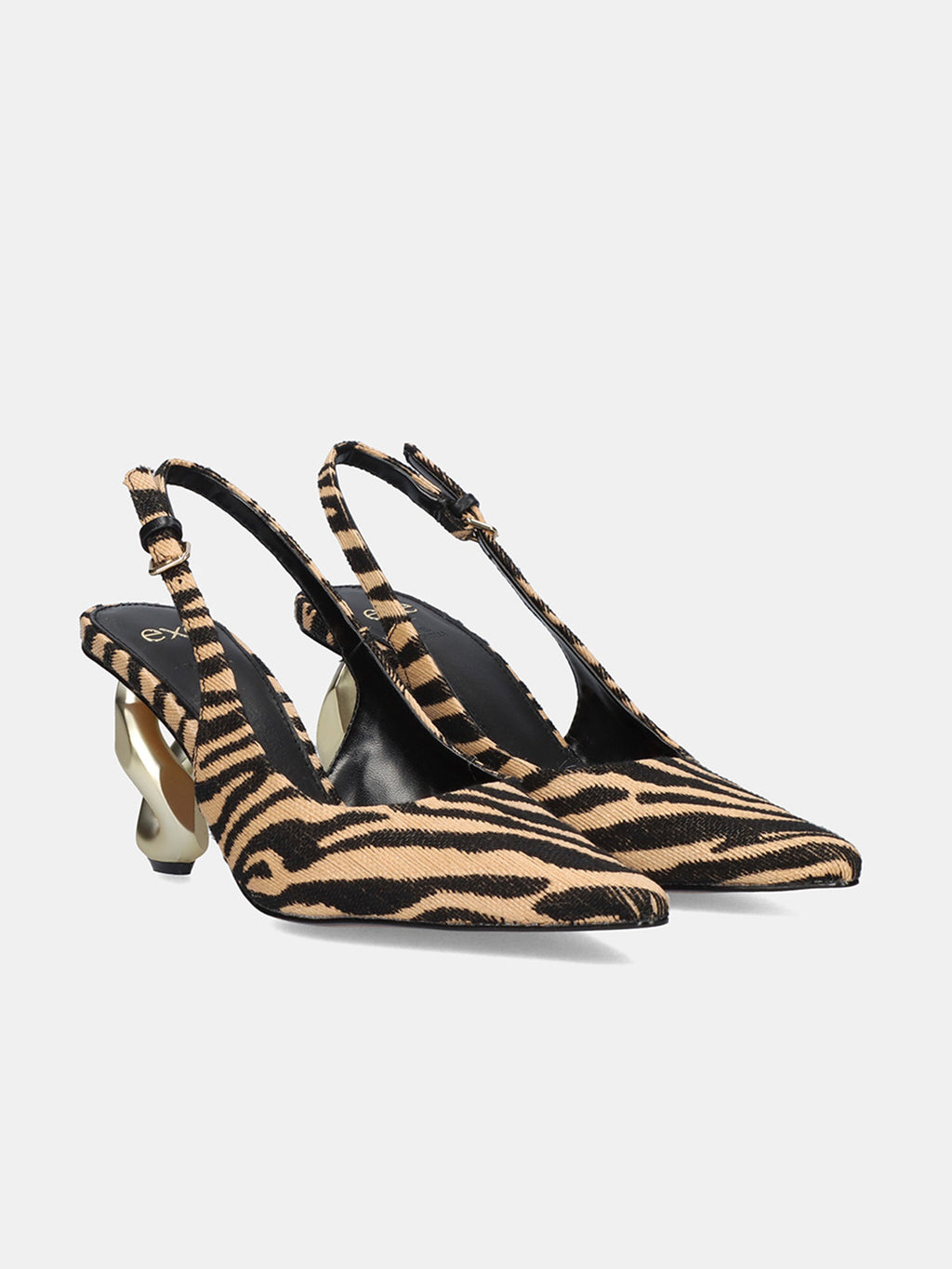 NATALIA-202 ZEBRA BEIGE BLK