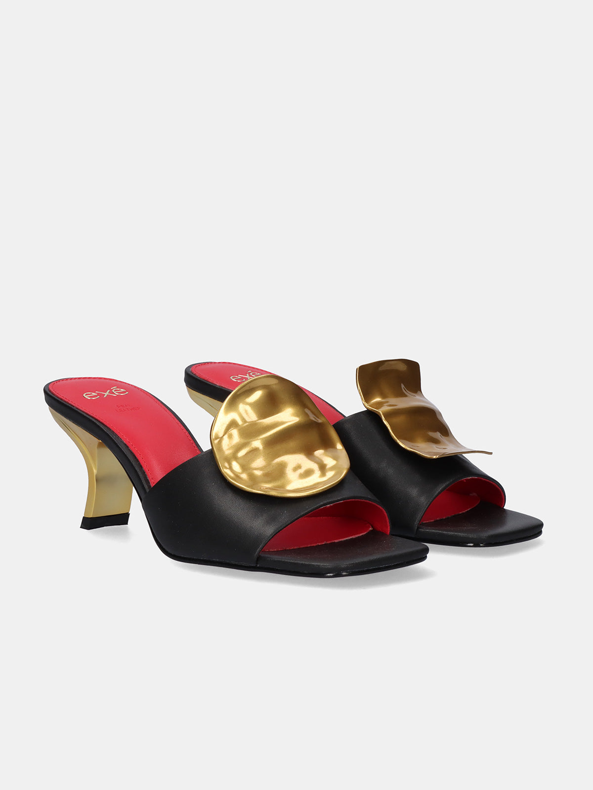 NINA-212 PU BLACK-GOLD