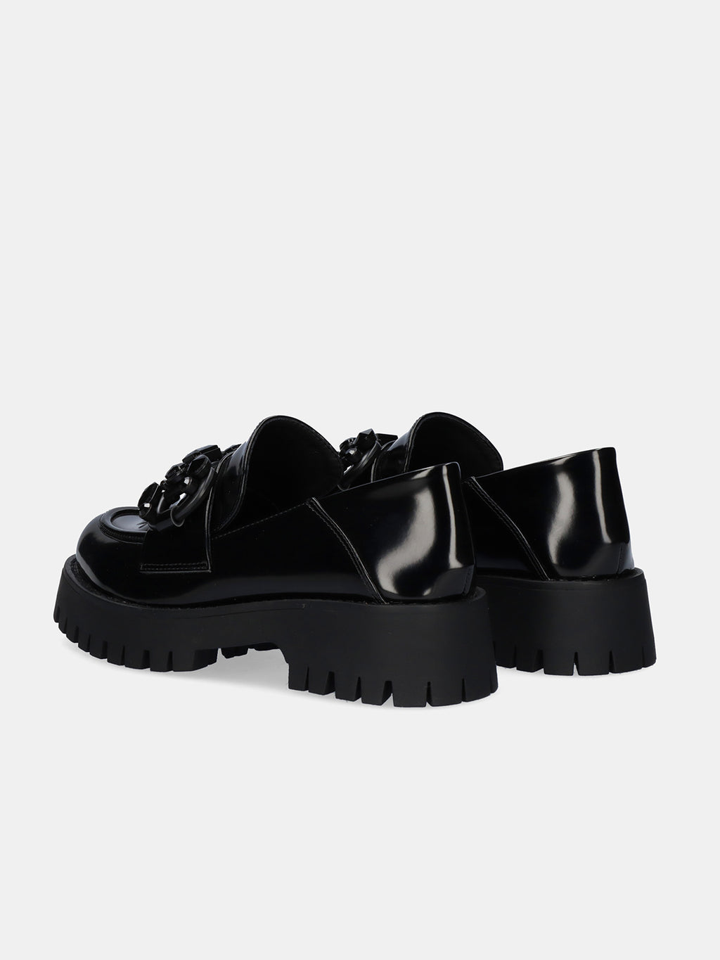 NINETTA-422 PU BLACK