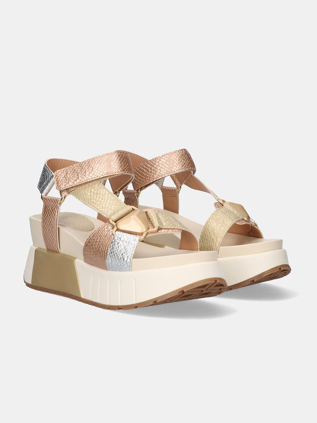 OLIVIA-934 SNAKE GOLD SILV