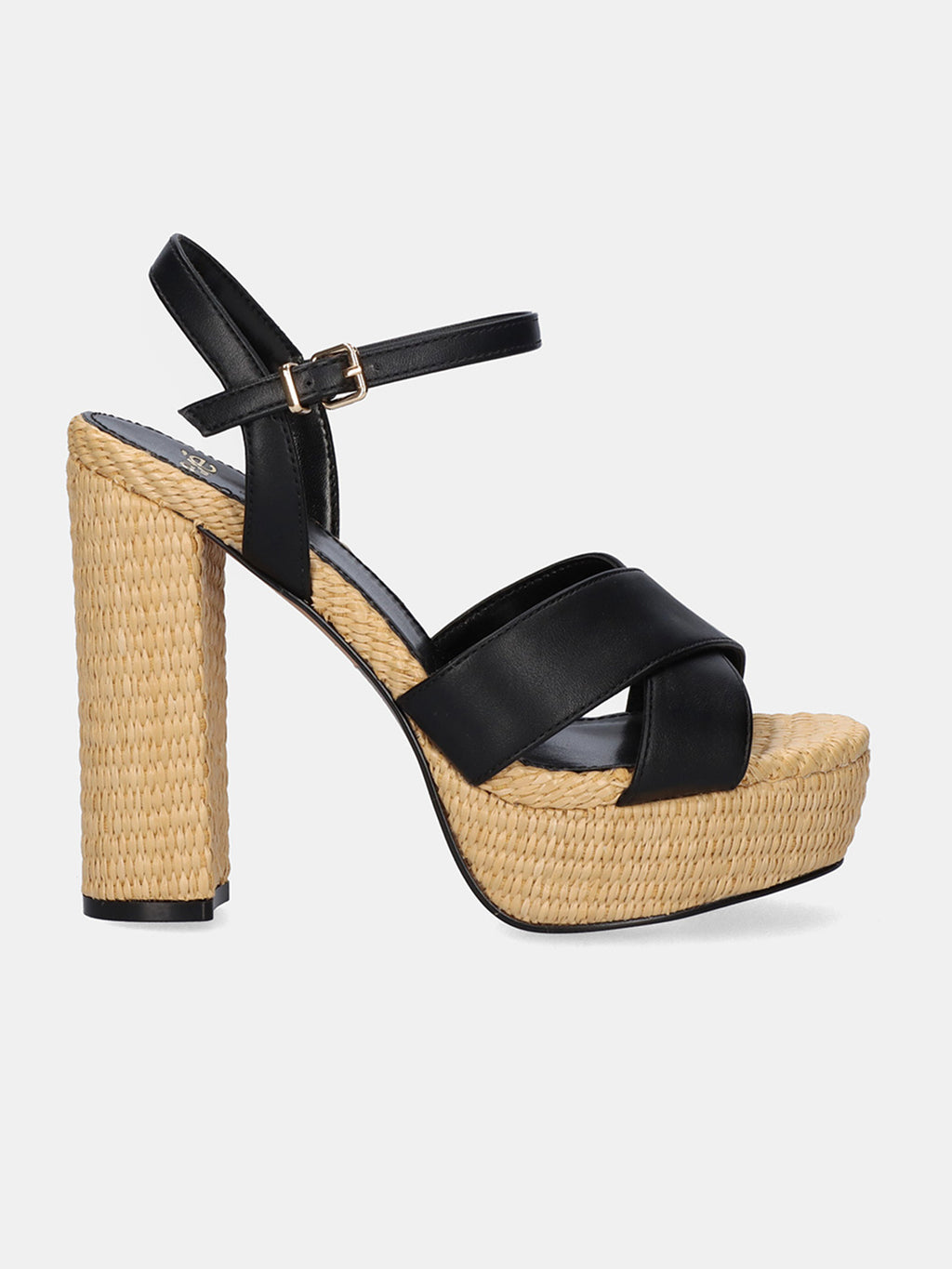OPHELIA-662 RAFFIA BLACK