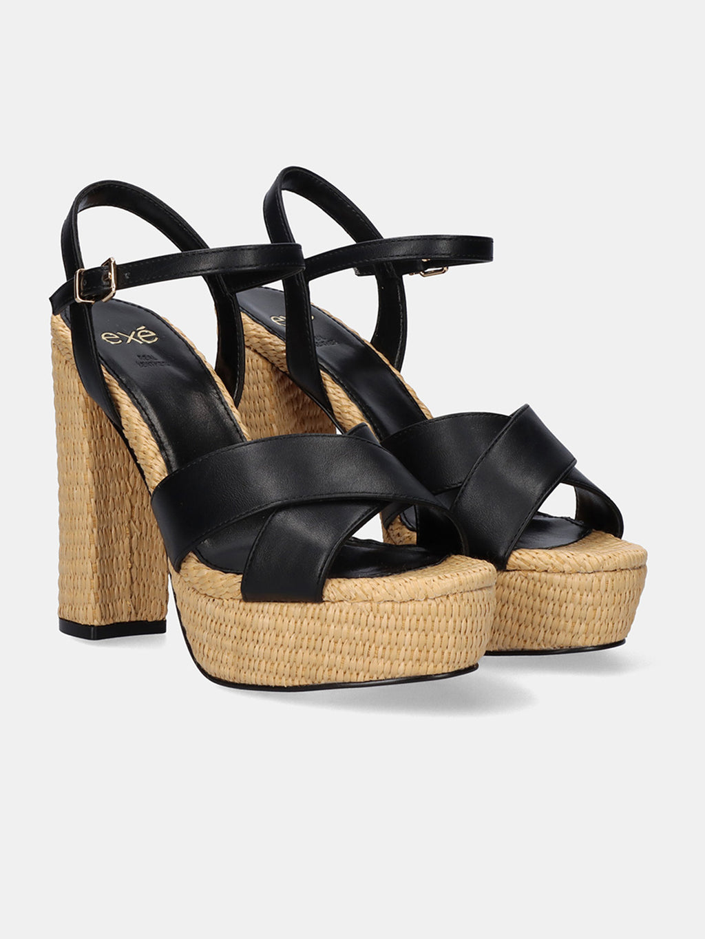 OPHELIA-662 RAFFIA BLACK