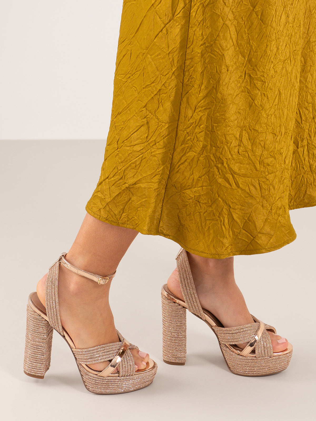 OPHELIA-833 STRASS PINK GOLD