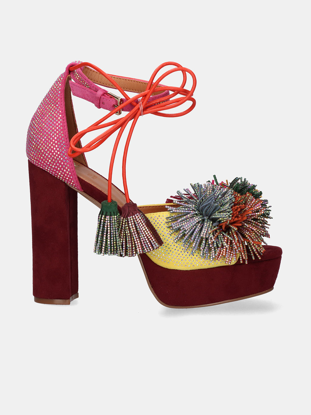 OPHELIA-925 FABRIC PINK YELW