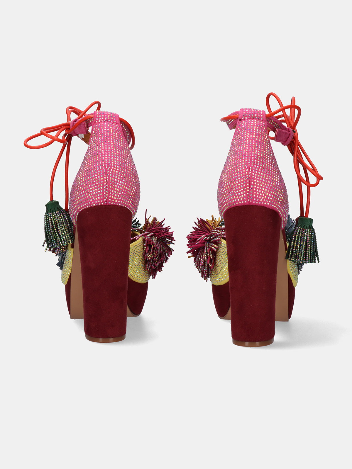 OPHELIA-925 FABRIC PINK YELW