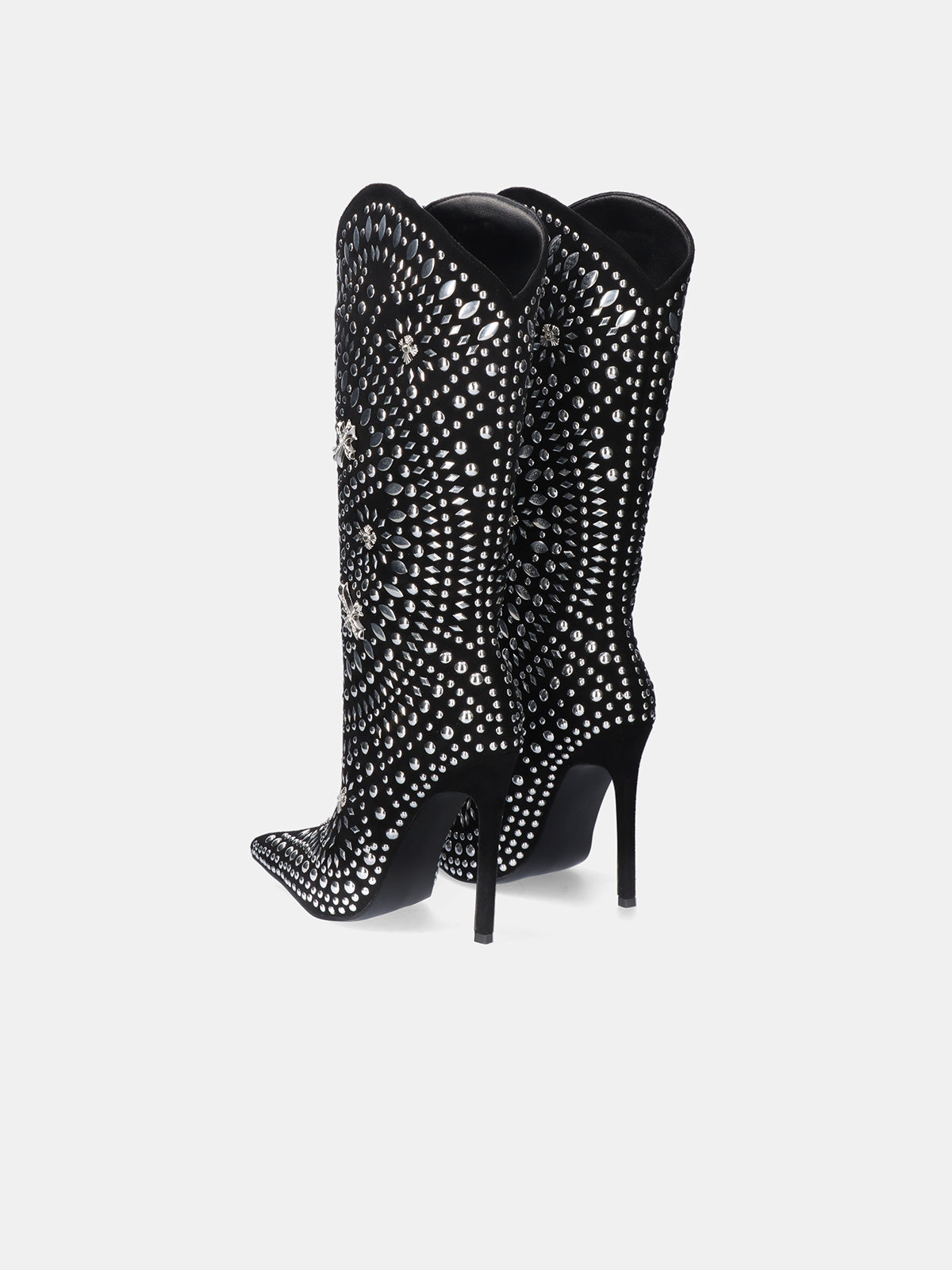 P1622-T925 FABRIC BLACK-SILV