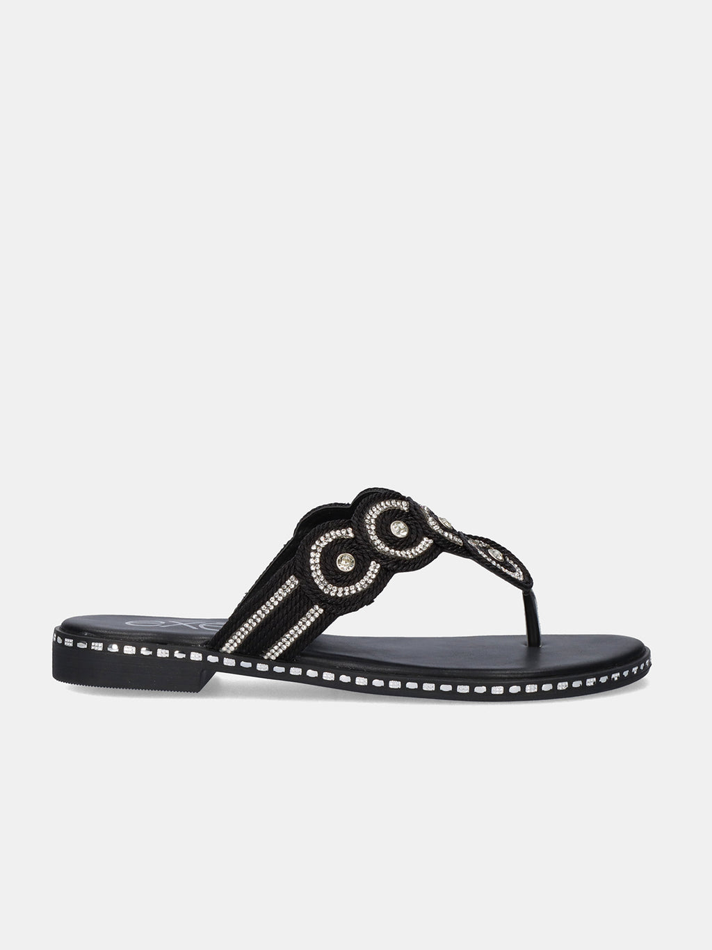 P3376-1 STRASS BLACK