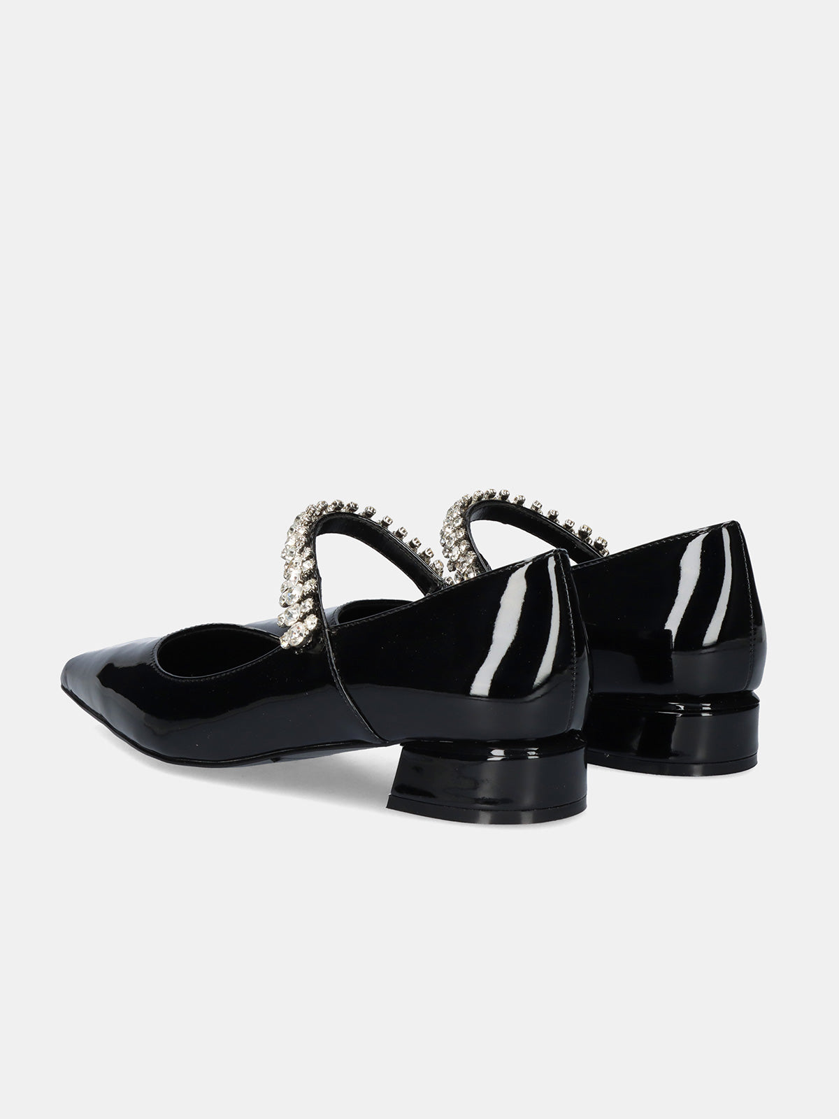 PLOY-353 PATENT BLACK