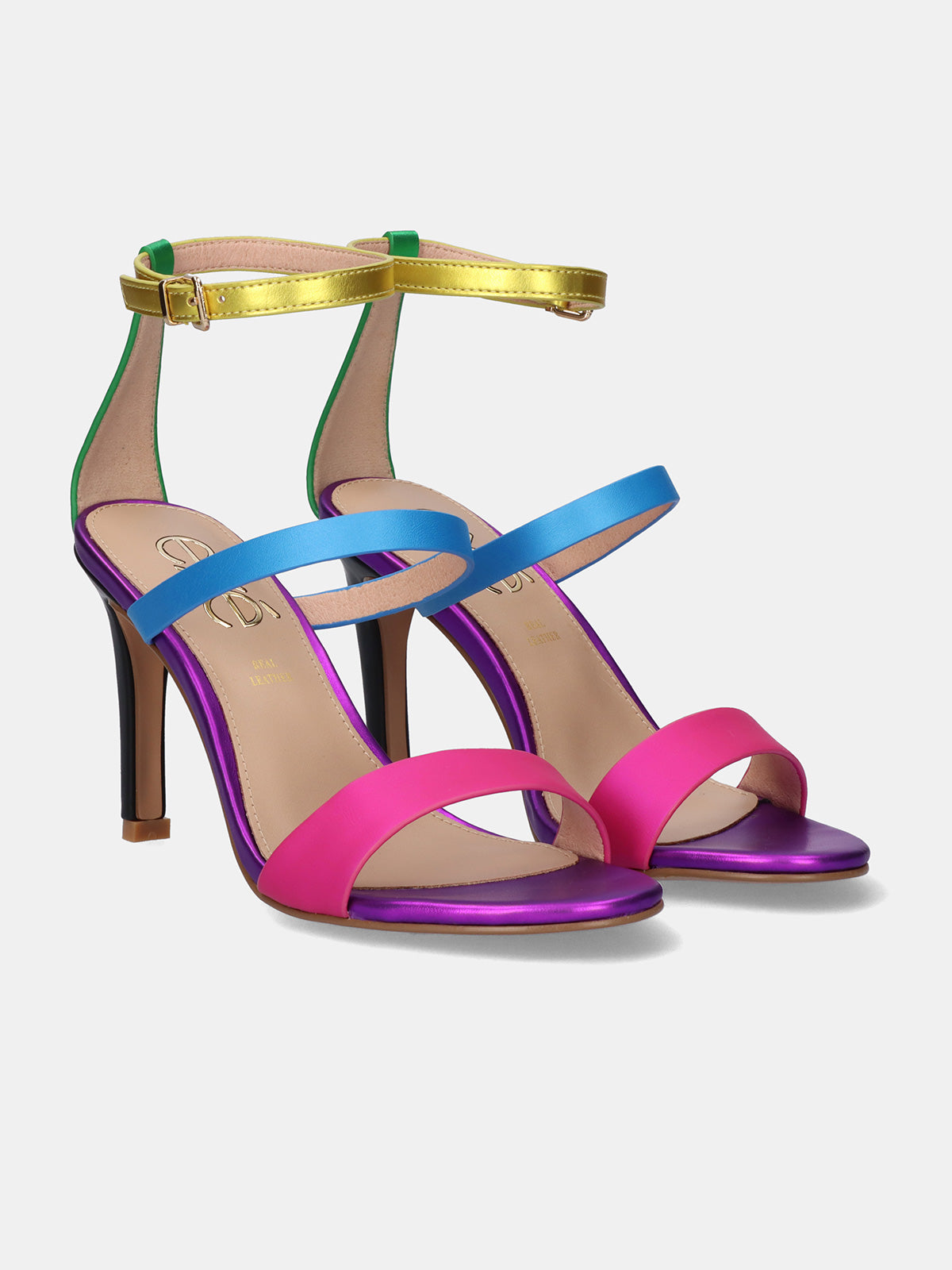 REBECA-412 METALLIC BLK FUXIA