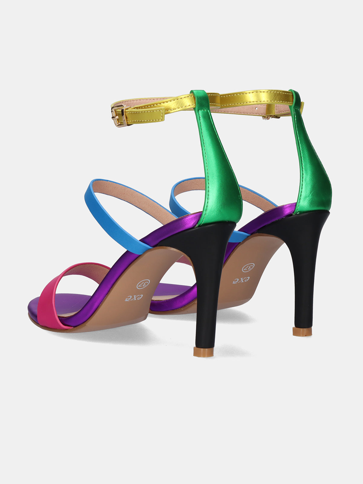 REBECA-412 METALLIC BLK FUXIA