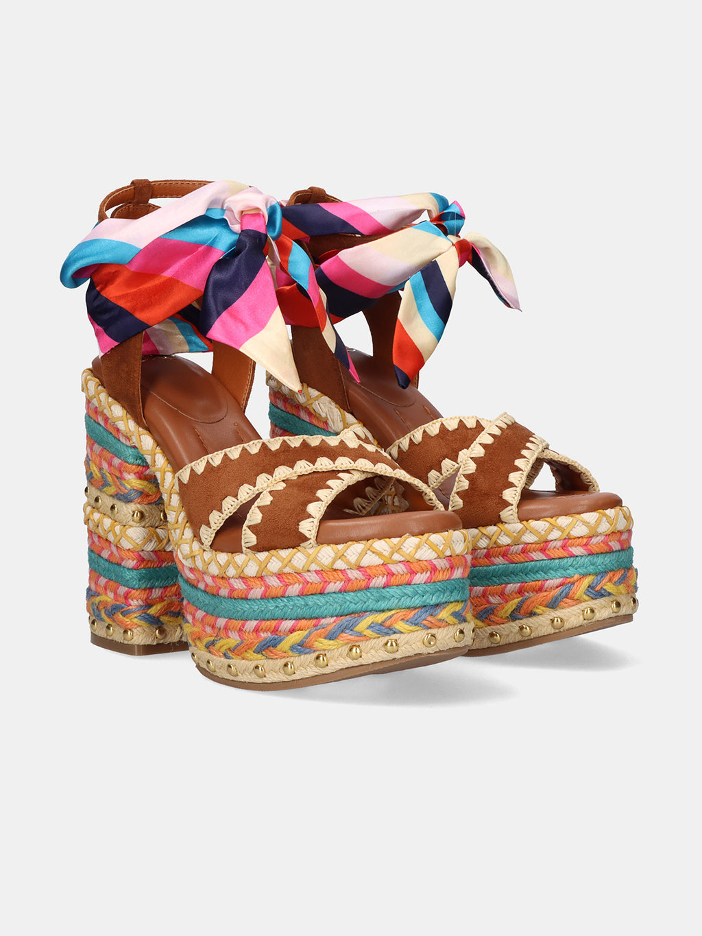 SIENA-448 ROPE TAN MULTI