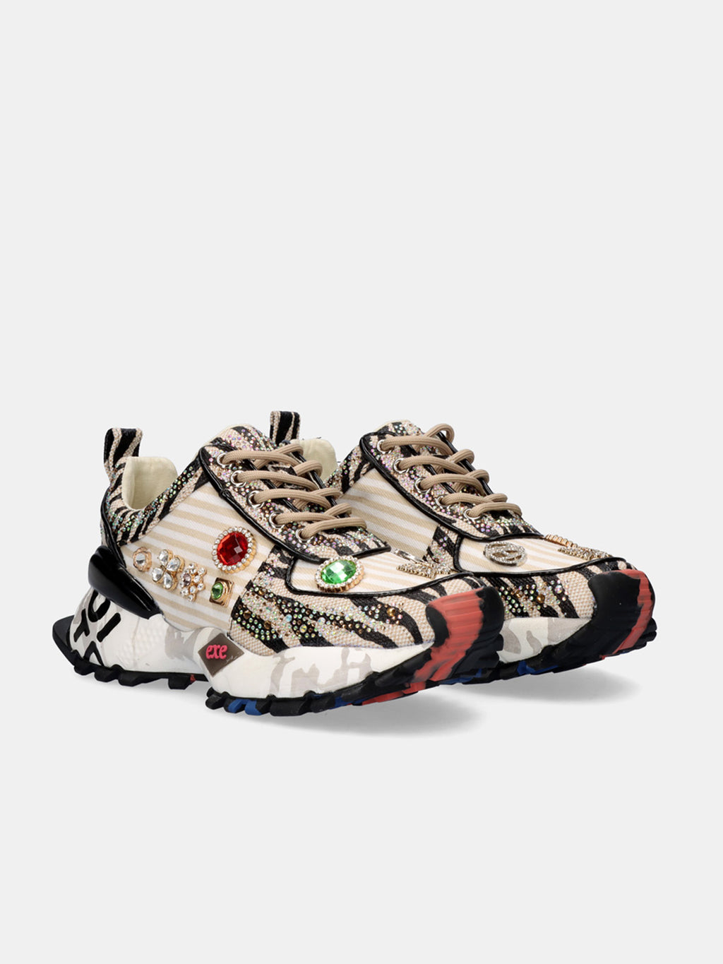 SY24-6 LEATHER BEIGE BLK