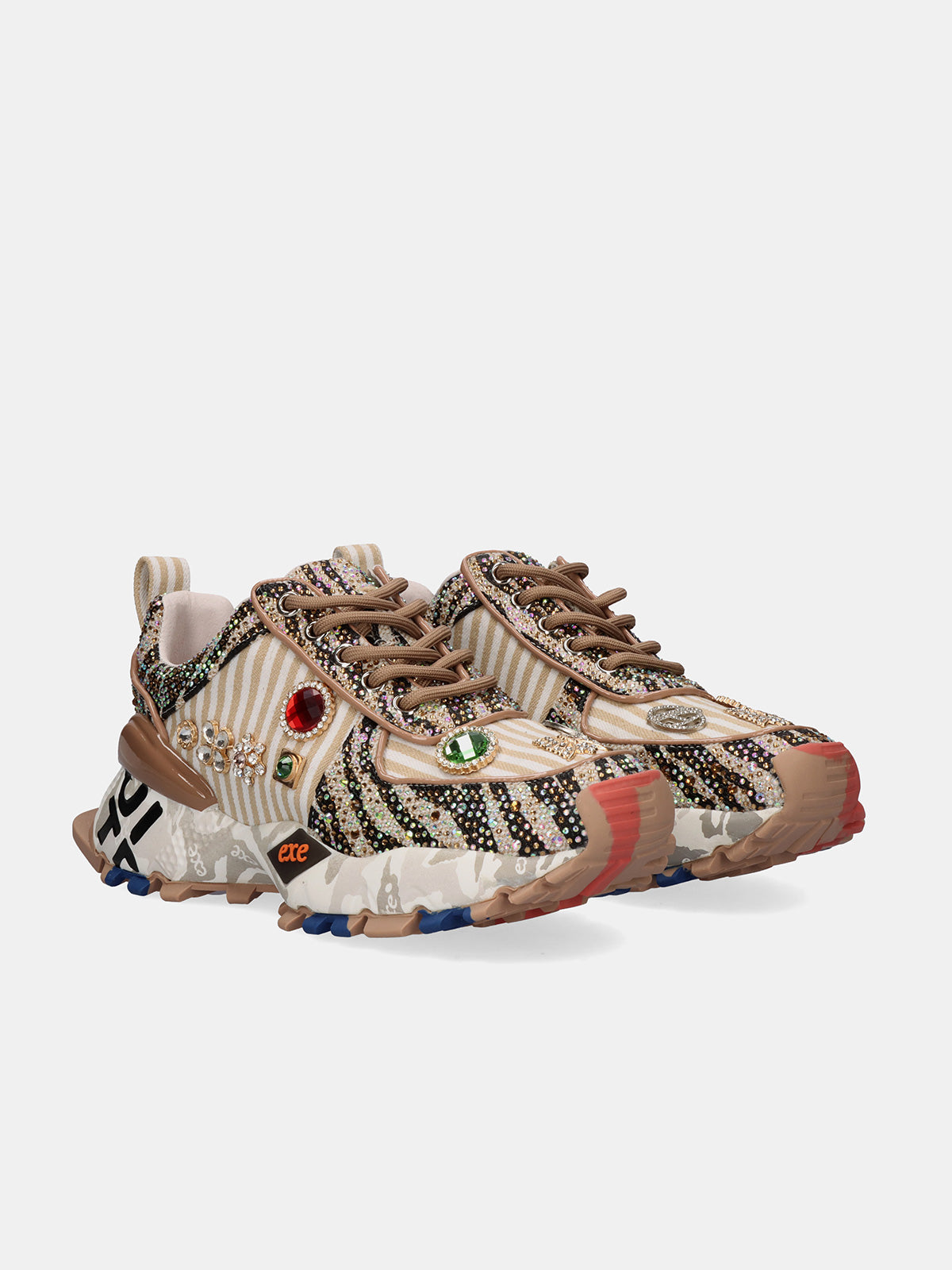 SY24-6 LEATHER CAMEL BLACK