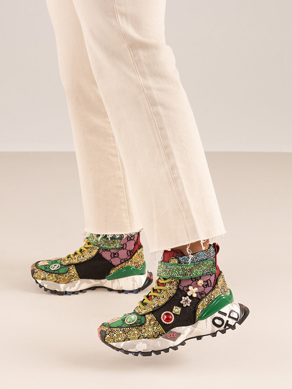 SY24-7 LEATHER GREEN BLK