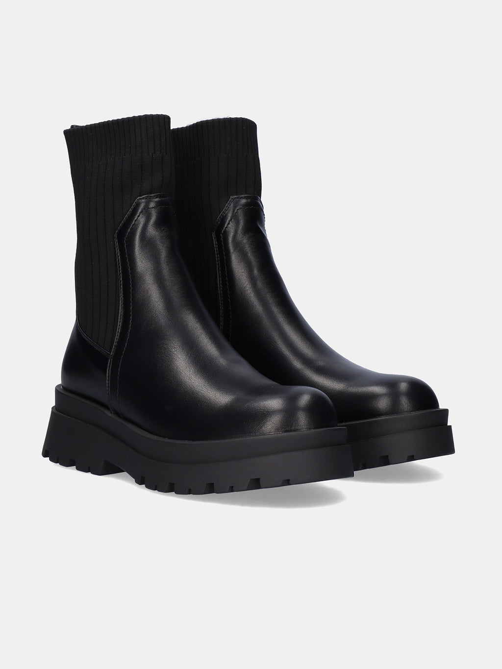 T3653-M2587 PU BLACK