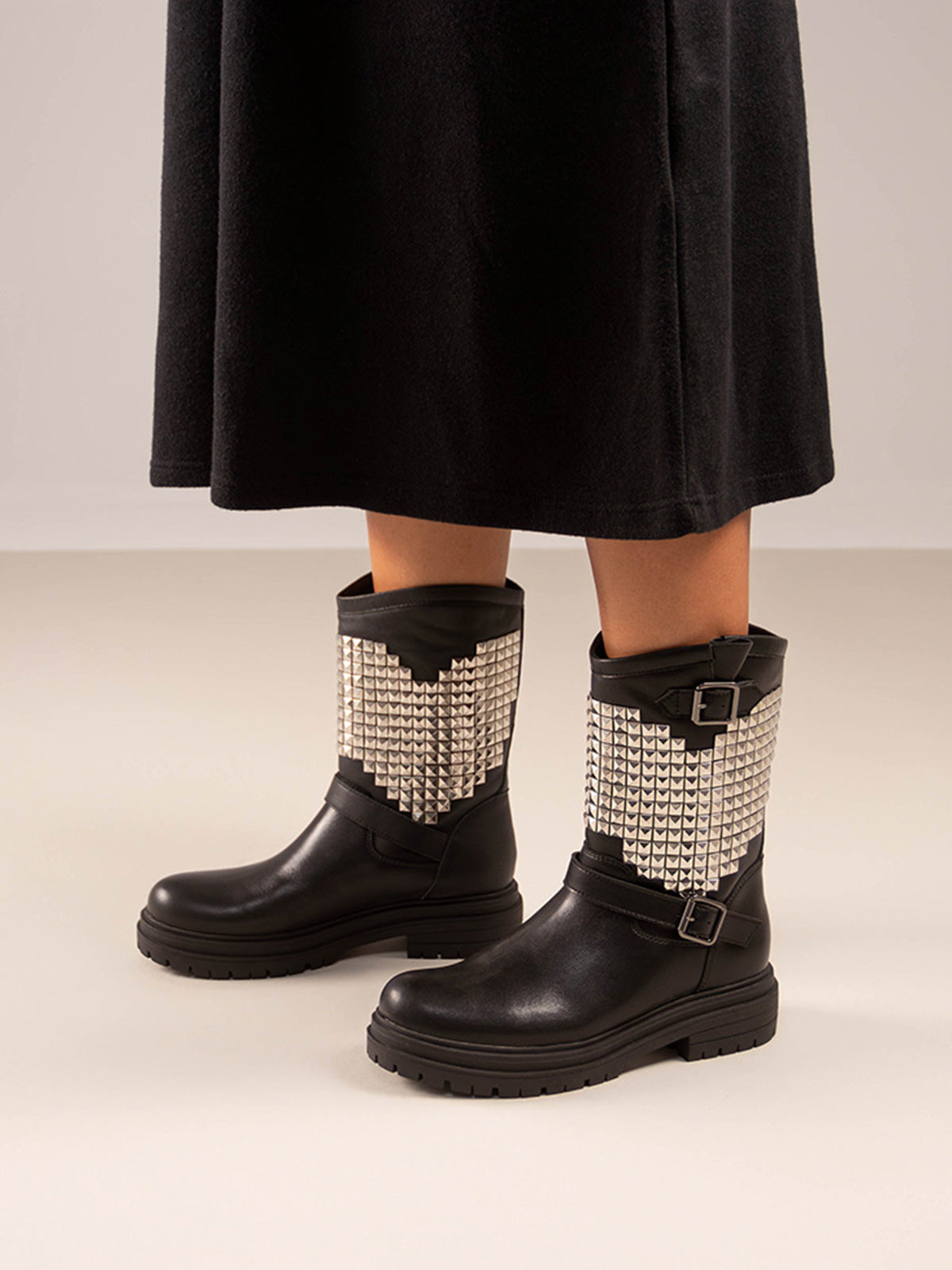 TONY-882 LEATHER BLACK