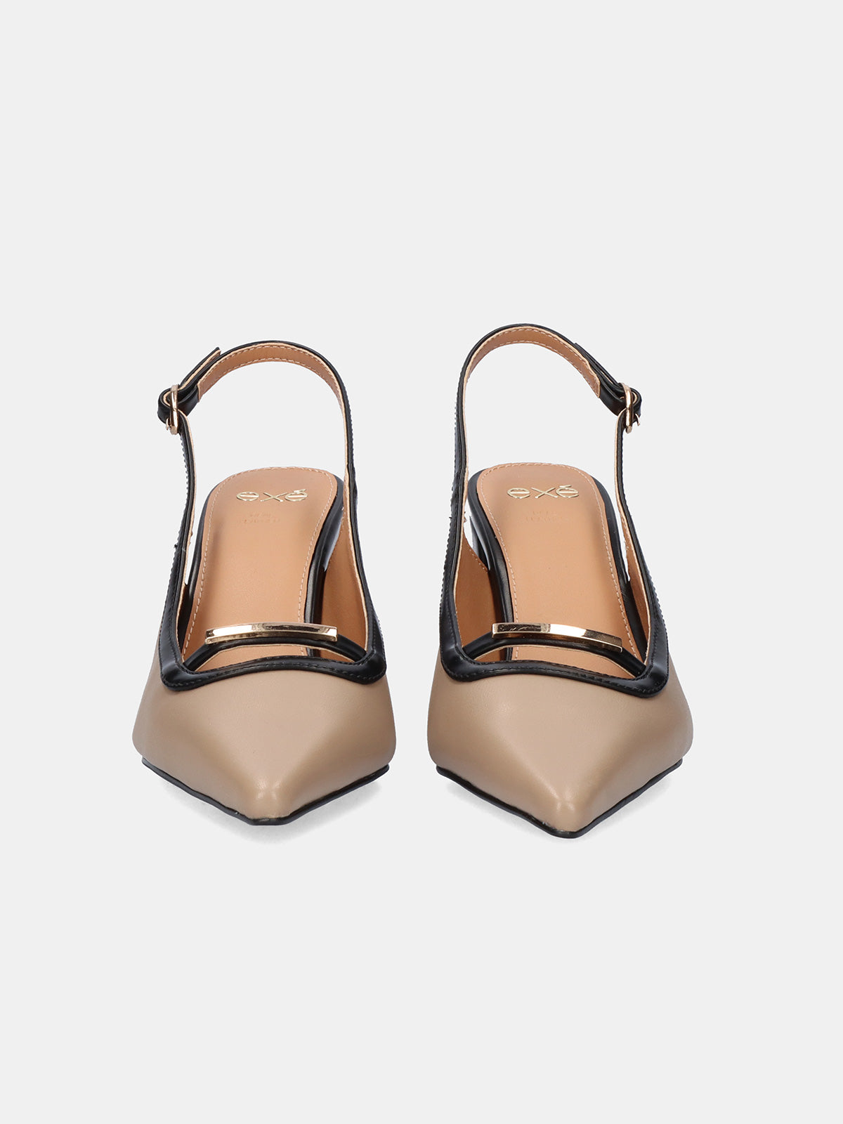 VIENA-235 PU TAUPE BLK