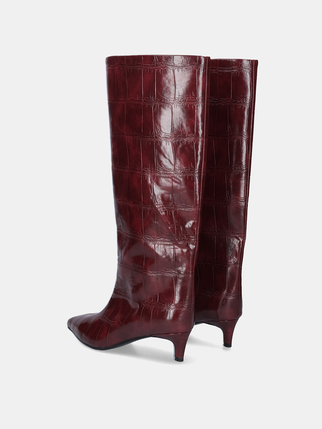 W0955-R7978 CROCO BORDEAUX
