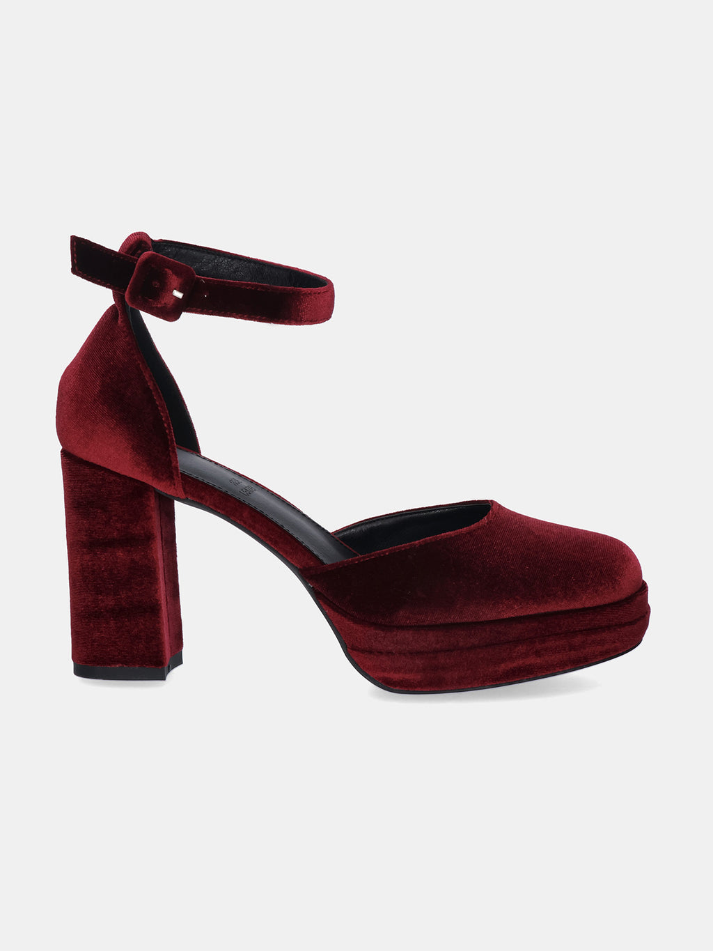 W2993-R5523 VELVET BORDEAUX