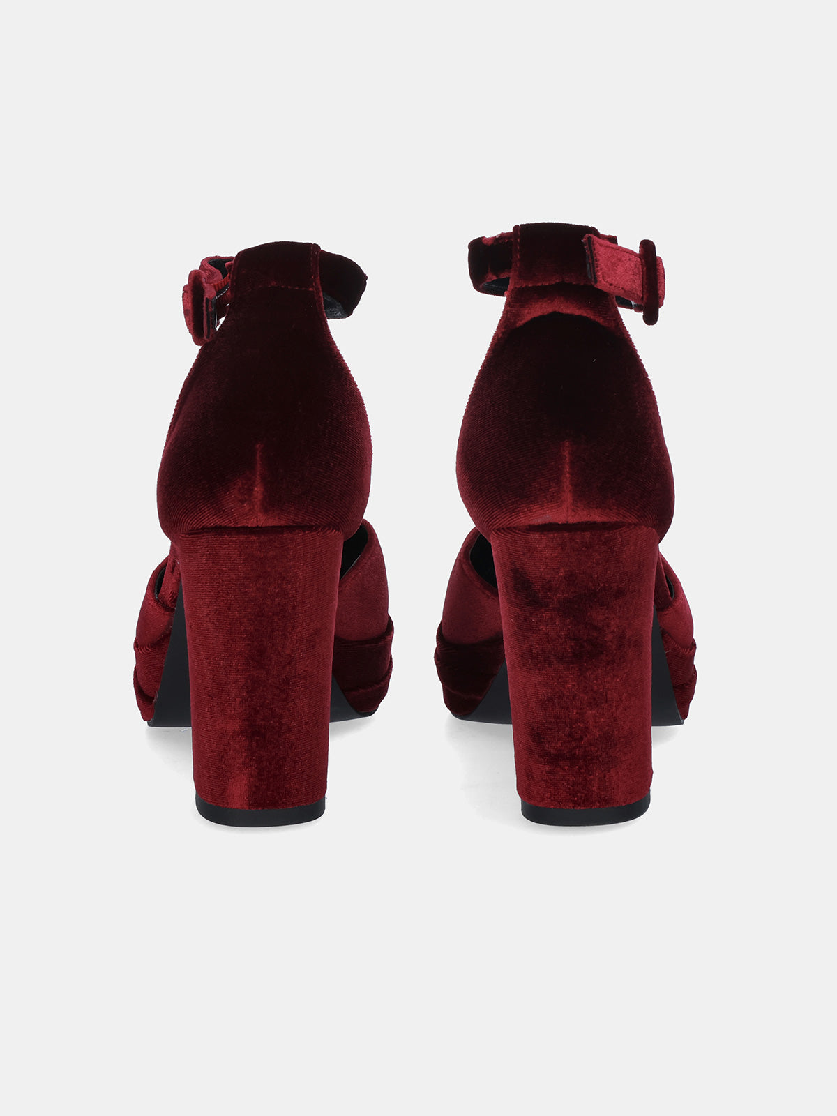 W2993-R5523 VELVET BORDEAUX