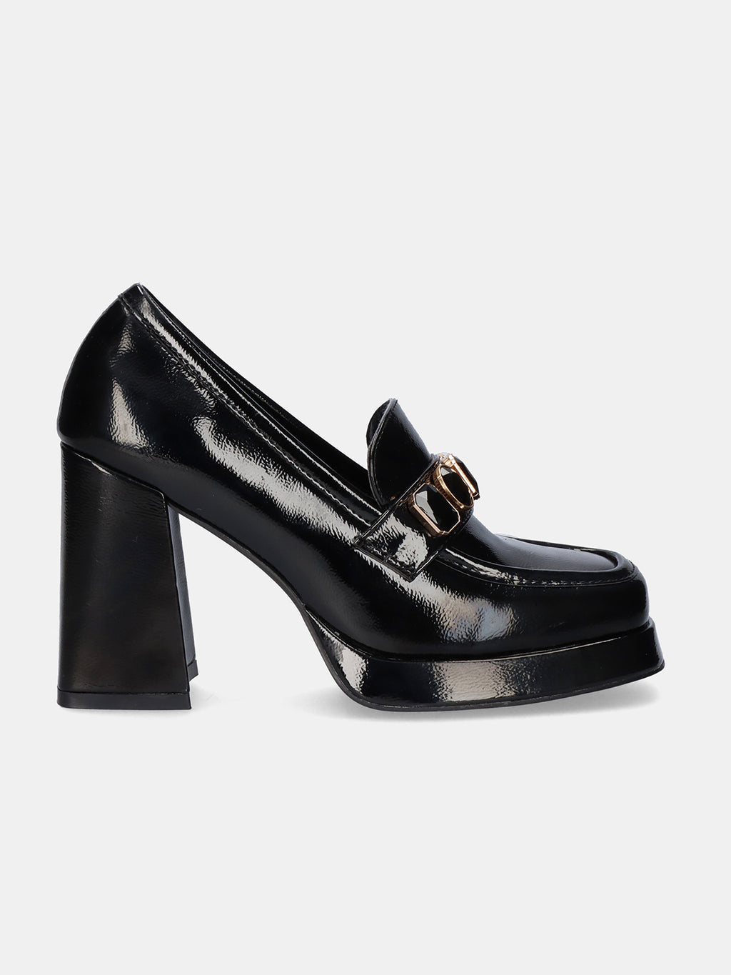 W3103-B198 PATENT BLACK