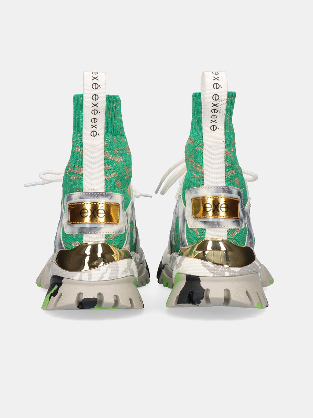 XY169-1 LEATHER SILVER GRN