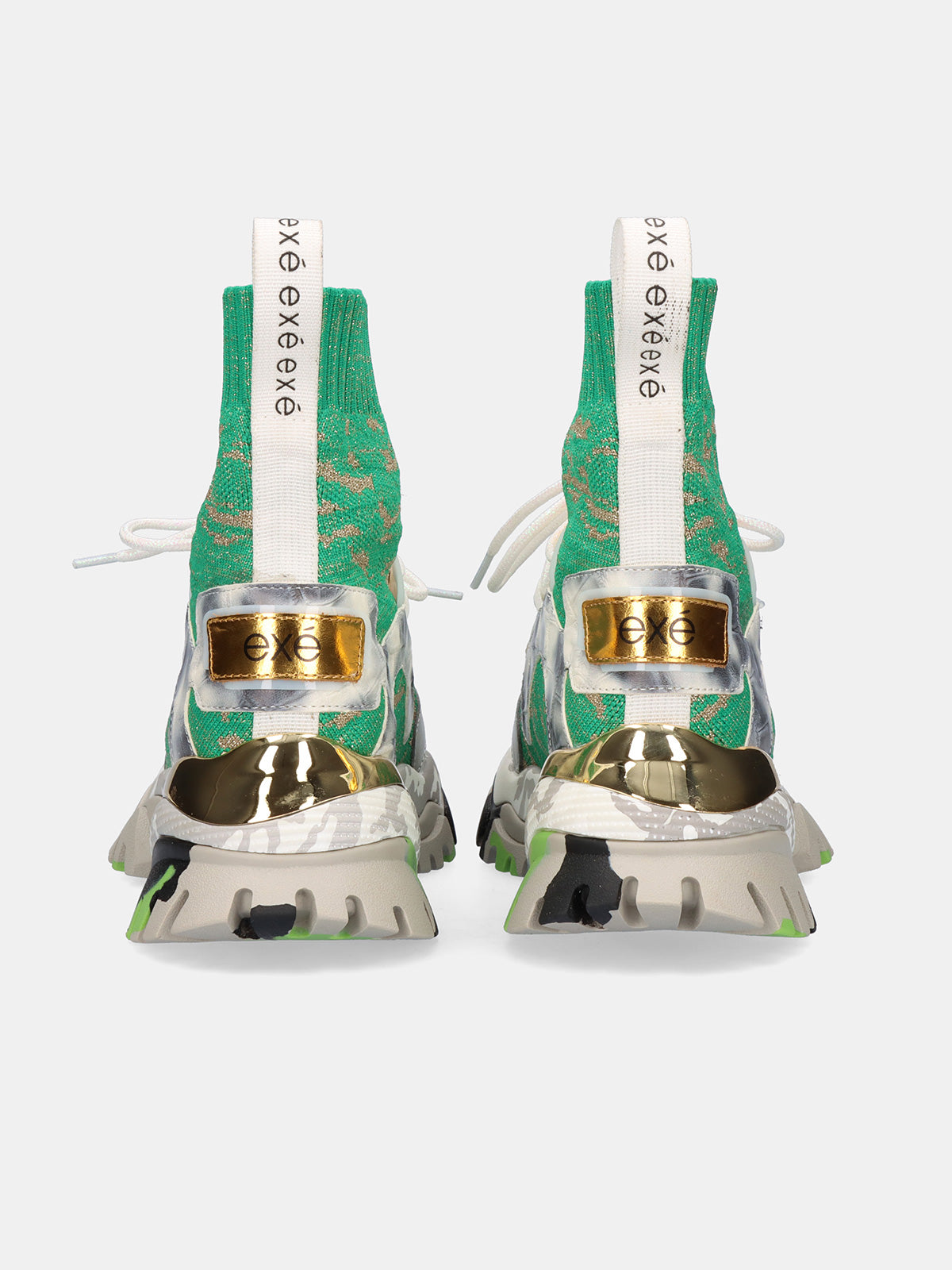 XY169-1 LEATHER SILVER GRN