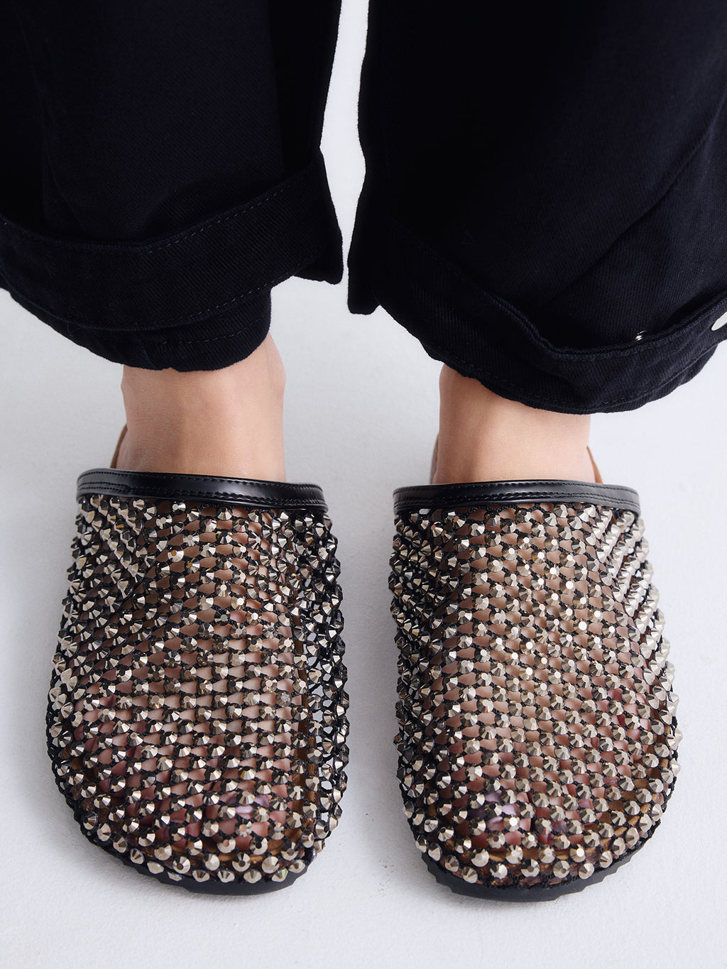 YB25C58-1 STRASS BLACK