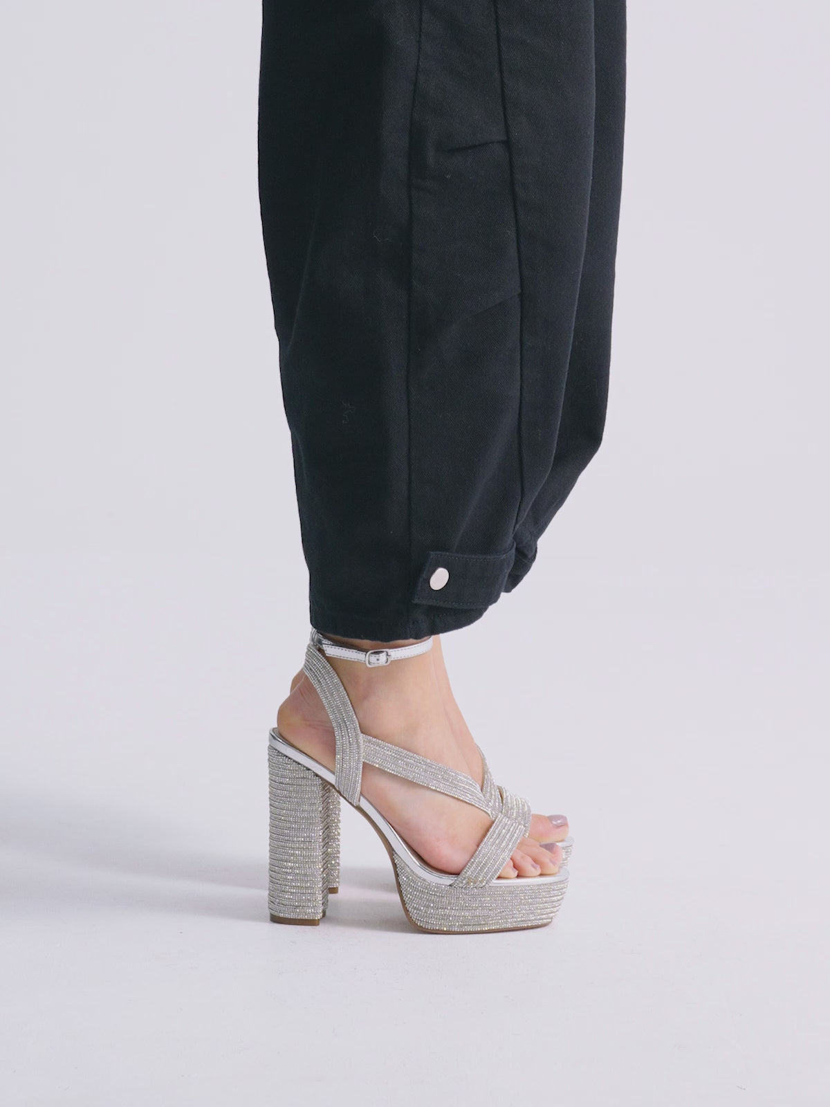 OPHELIA-936 STRASS SILVER