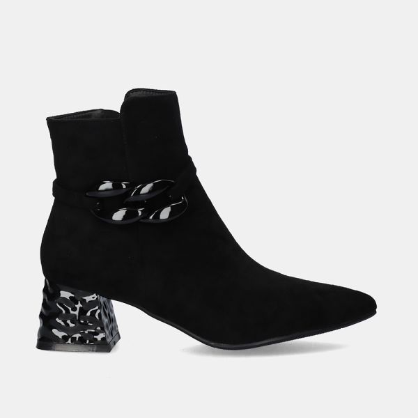 BOTINS P987-T3372 FABRIC PRETO